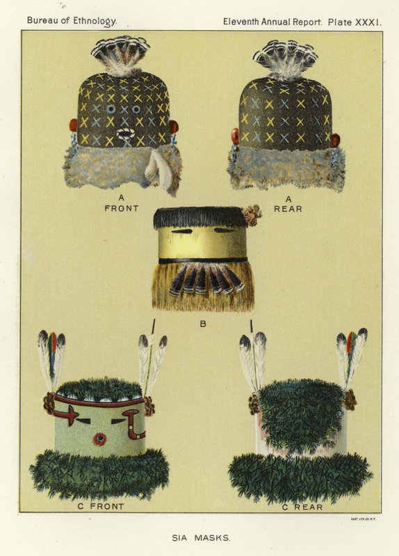 Máscaras de Sia de American School