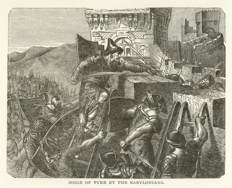 Asedio de Tiro por los babilonios de American School