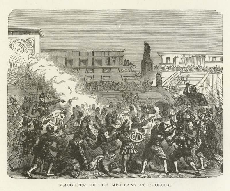 Matanza de los mexicanos en Cholula de American School