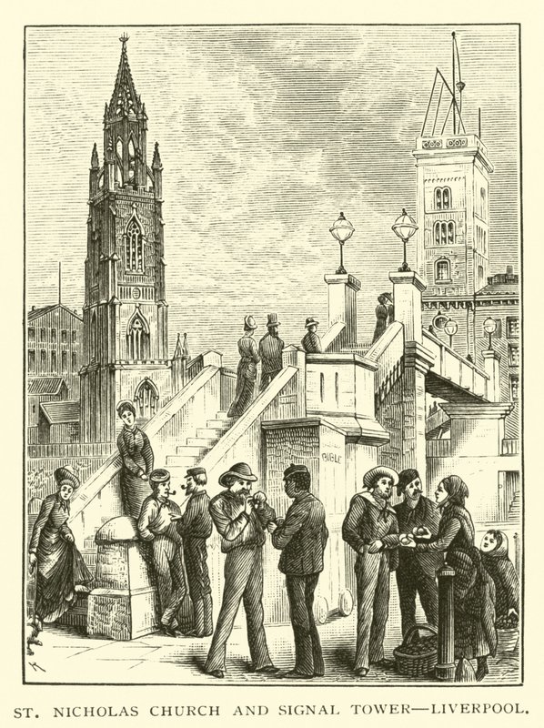 Iglesia de San Nicolás y Torre de Señales, Liverpool de American School