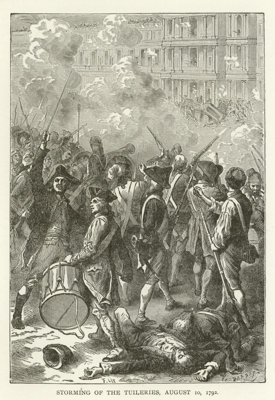 Asalto a las Tullerías, 10 de agosto de 1792 de American School