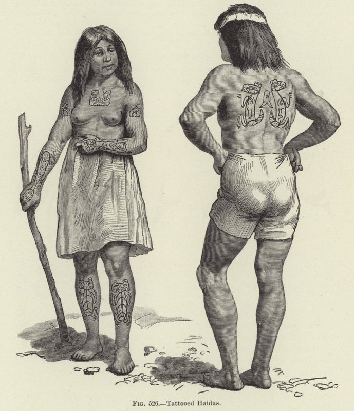 Haidas tatuados de American School