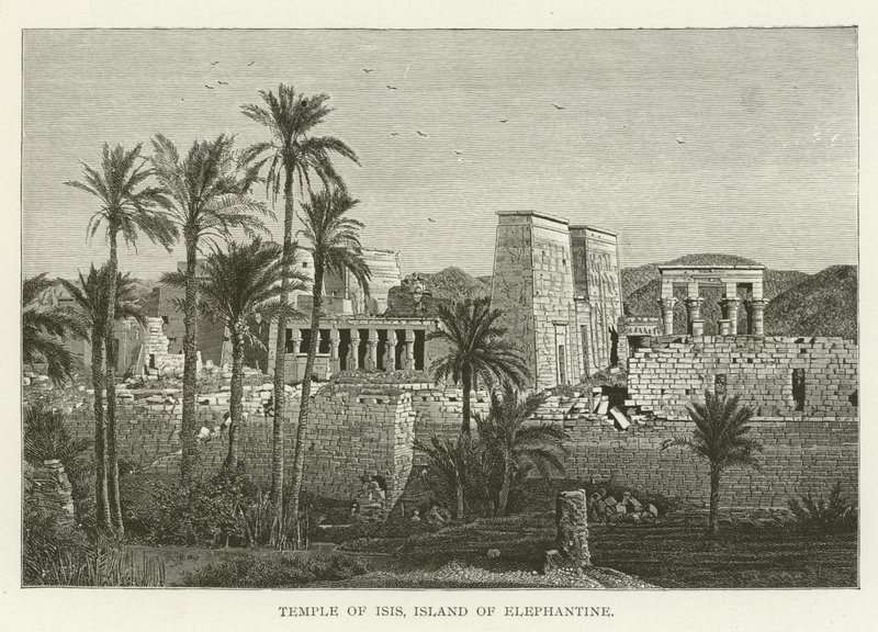 Templo de Isis, isla de Elefantina de American School
