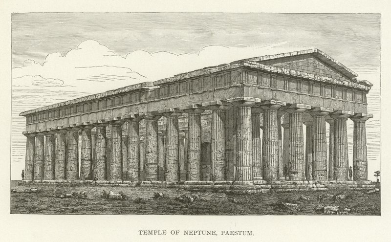 Templo de Neptuno, Paestum de American School