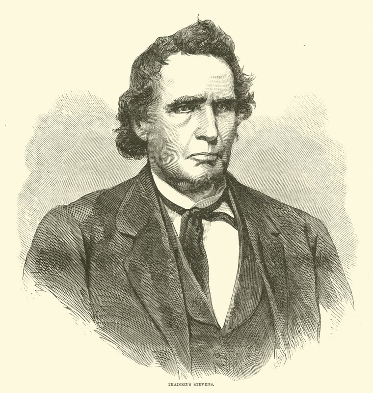 Thaddeus Stevens, enero 1866 de American School