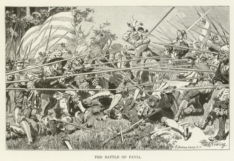 La Batalla de Pavía de American School