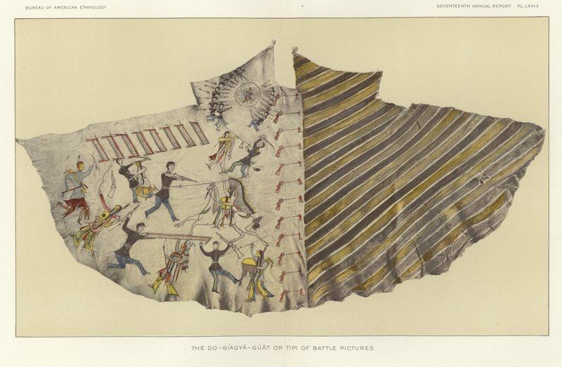 El Do-Giagya-Guat o Tipi de imágenes de batalla de American School