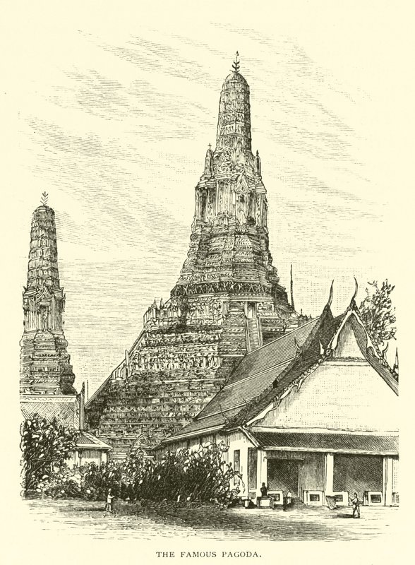 La famosa pagoda de American School