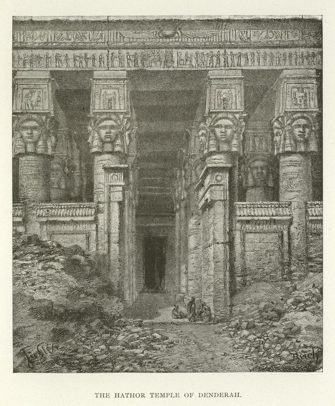 El Templo de Hathor en Dendera de American School