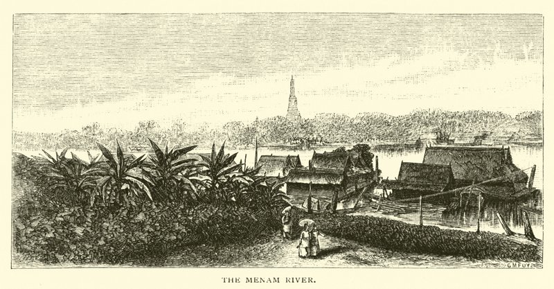 El río Menam de American School