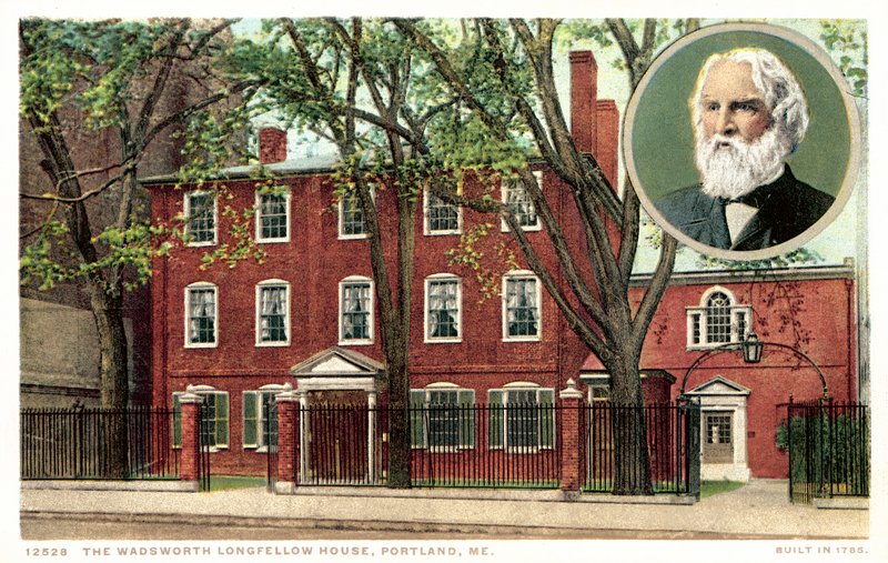 La Casa Wadworth Longfellow, Portland, Maine de American School