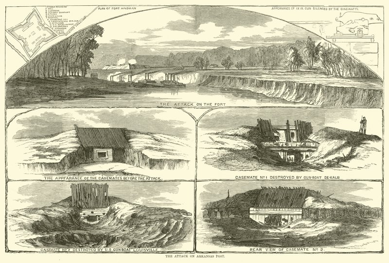 El ataque al Arkansas Post, enero 1863 de American School