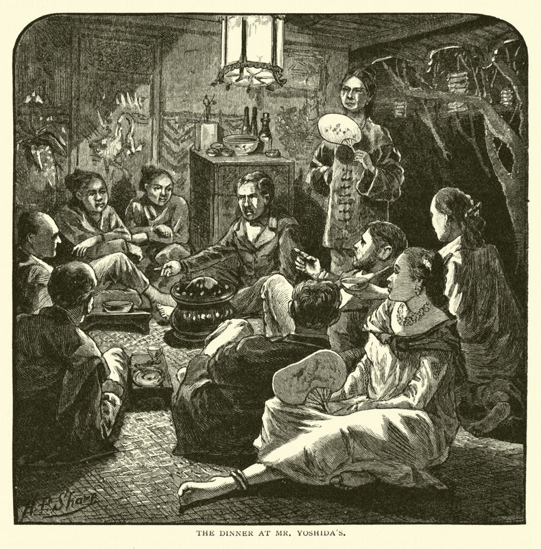 La cena en casa del Sr. Yoshida de American School