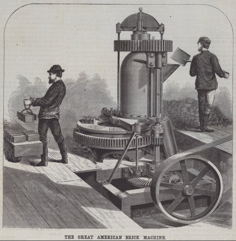 La gran máquina de ladrillos americana de American School