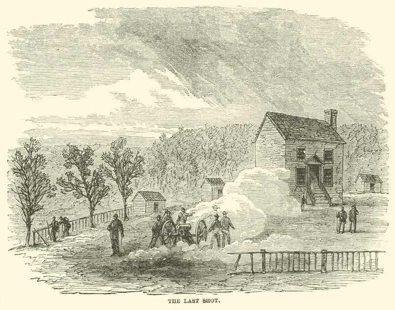 El último disparo, abril 1865 de American School