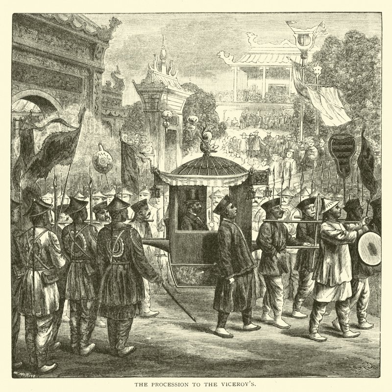 La procesión al Virrey de American School