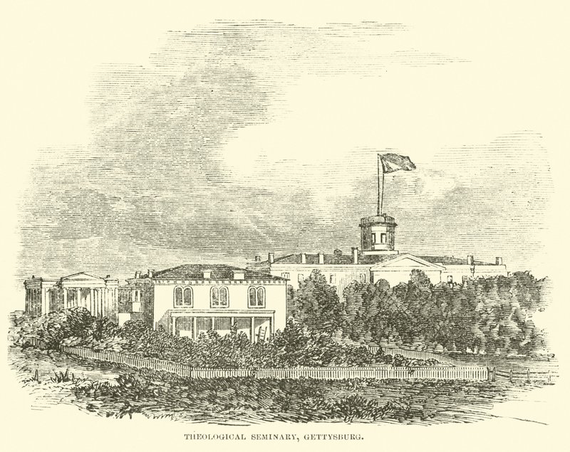 Seminario Teológico, Gettysburg, julio 1863 de American School