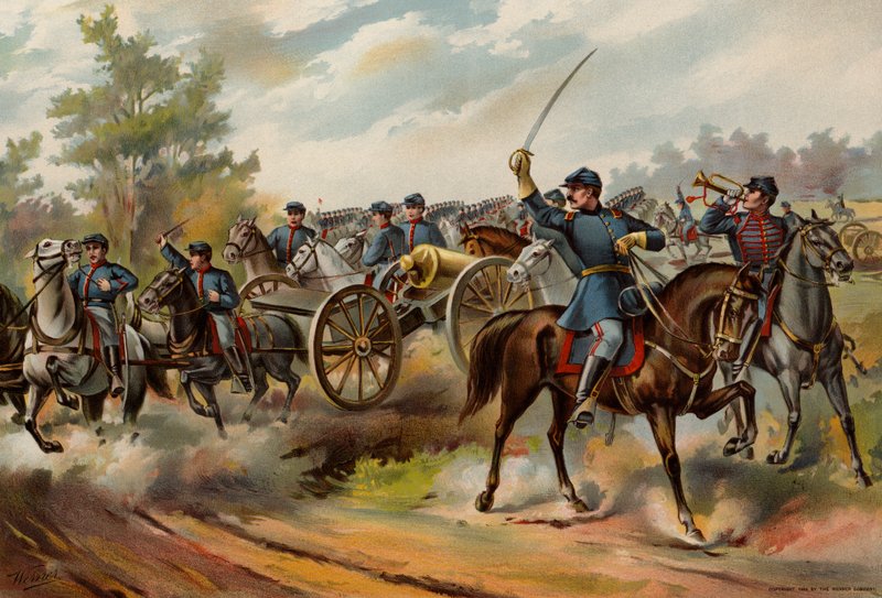 Ejército de EE.UU., Artillería a Caballo de American School