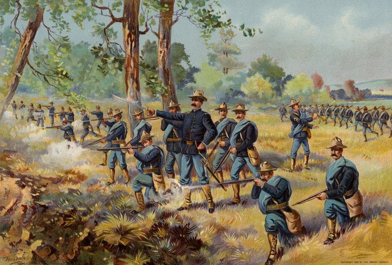 Ejército de EE.UU., equipo de campo de infantería de American School