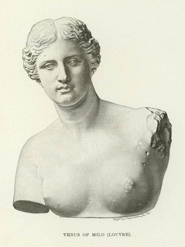 Venus de Milo, Louvre de American School