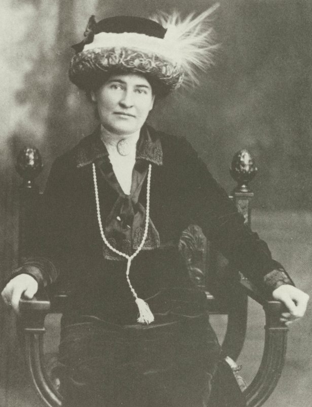 Willa Cather, c.1910 (grabado) de American School