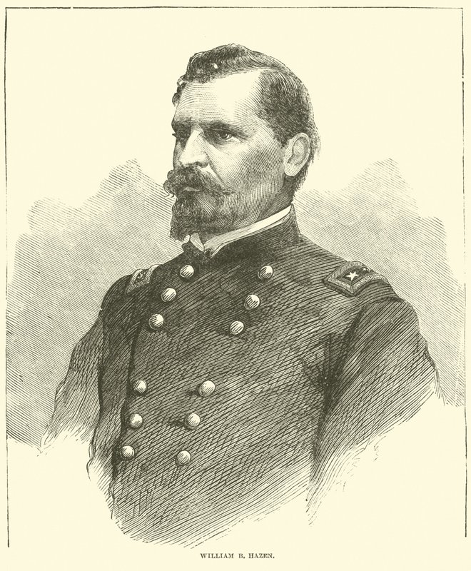 William B Hazen, diciembre 1864 de American School