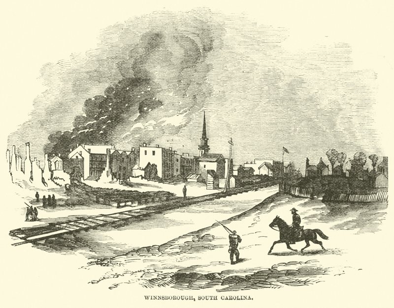 Winnsborough, Carolina del Sur, febrero 1865 de American School