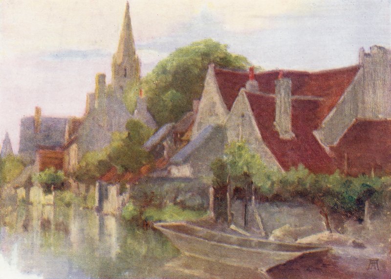 Beaulieu (litografía en color) de Amy B. Atkinson