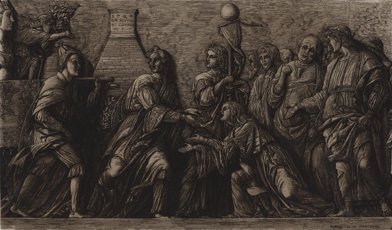 El triunfo de Escipión de Andrea Mantegna
