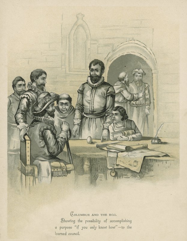 Colón y el huevo de Andrew Melrose