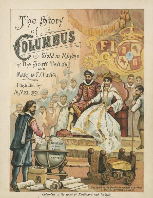 Colón en la corte de Fernando e Isabel de Andrew Melrose