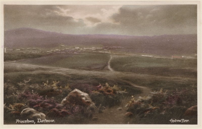 Princetown, Dartmoor (foto en color) de Andrew Beer