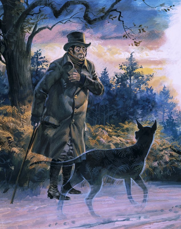 Perro fantasma de Andrew Howat