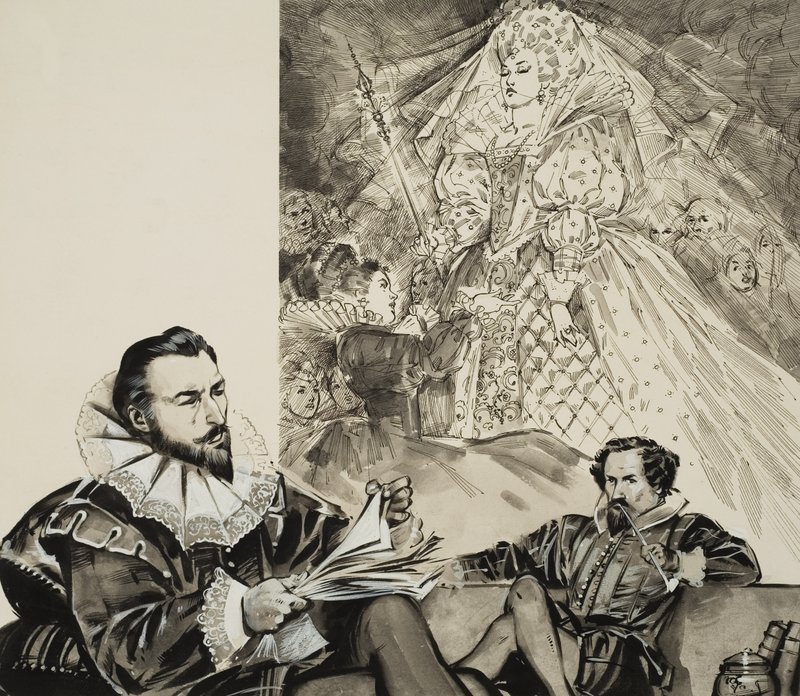 Faerie Queene (gouache sobre papel) de Angus McBride