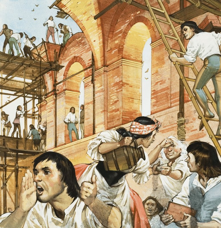 Obras del Papa Sixto de Angus McBride