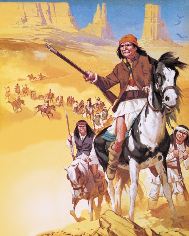 The Making of America: ¡Apache Country! de Angus McBride