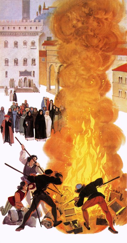 La obra de Savonarola de Angus McBride