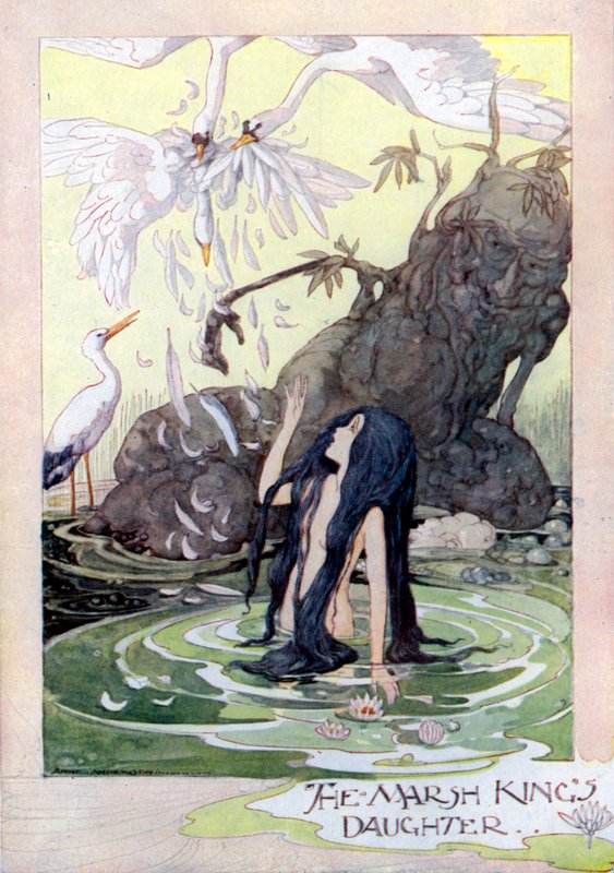 La hija del rey del pantano de Anne after Anderson