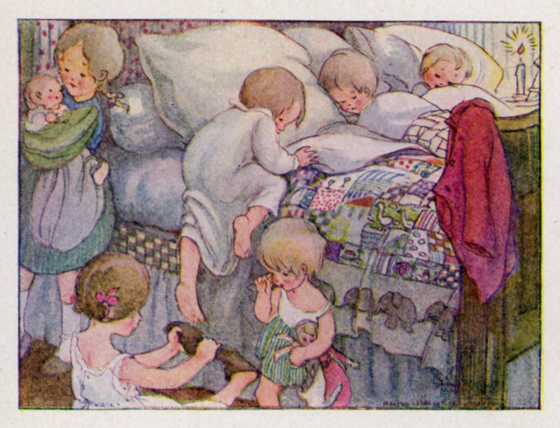Rima infantil: Wee Willie Winkie Corre por la Ciudad de Anne (after) Anderson