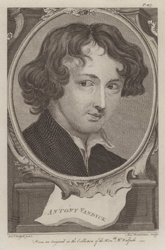 Sir Anthony van Dyck, artista flamenco activo en Inglaterra de Anthony van (after) Dyck
