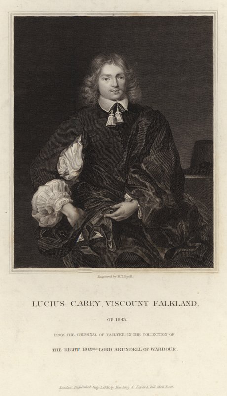 Lucius Carey, vizconde Falkland, ob 1643 de Anthony van Dyck