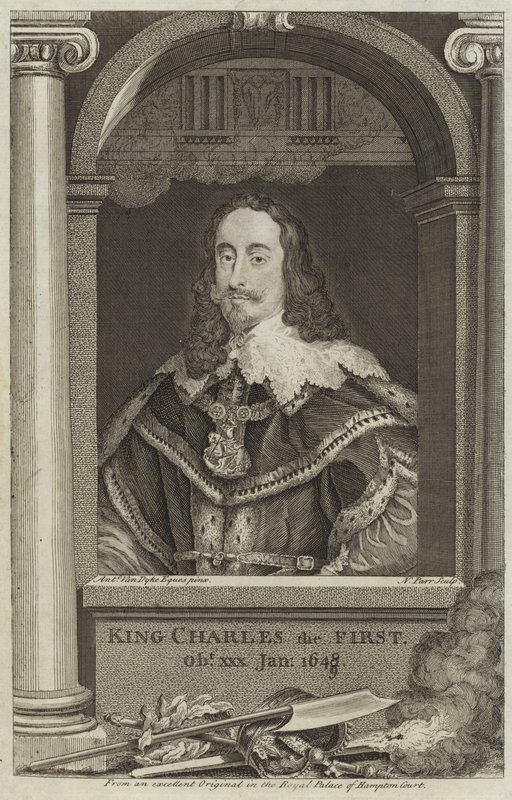 Retrato de Carlos I de Inglaterra de Anthony van Dyck