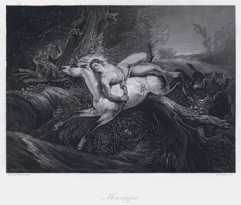 Mazeppa de Antoine Charles Horace Vernet