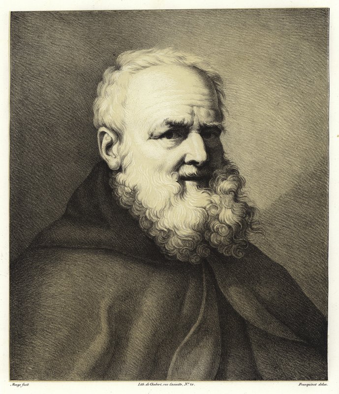 Retrato de un hombre con barba de Anton Raphael Mengs