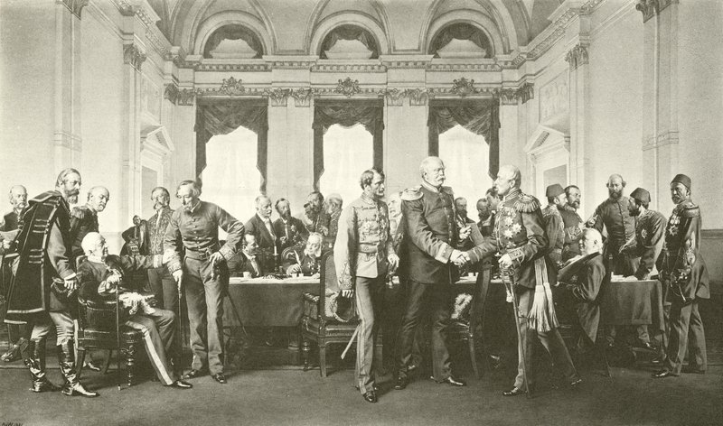 La Conferencia de Berlín de Anton Alexander von Werner