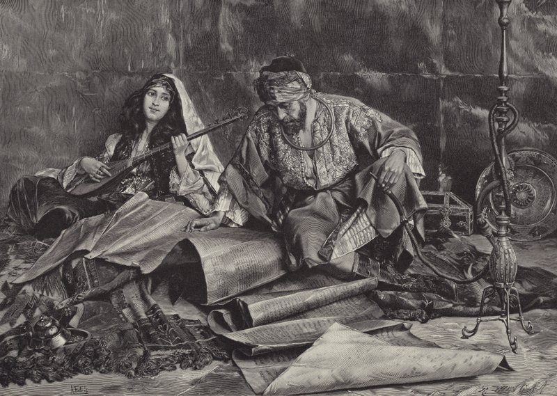 La canción favorita del sultán de Antonio Maria Fabres y Costa