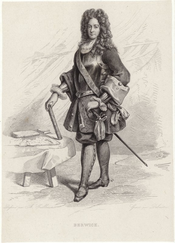 Retrato de James Fitzjames, duque de Berwick de Armand Guilleminot