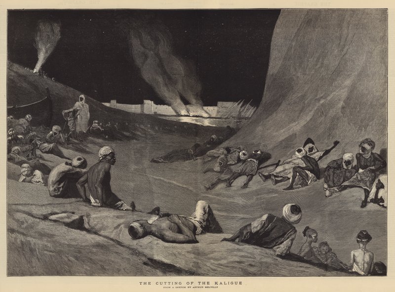 El corte del Kaligue de Arthur Melville