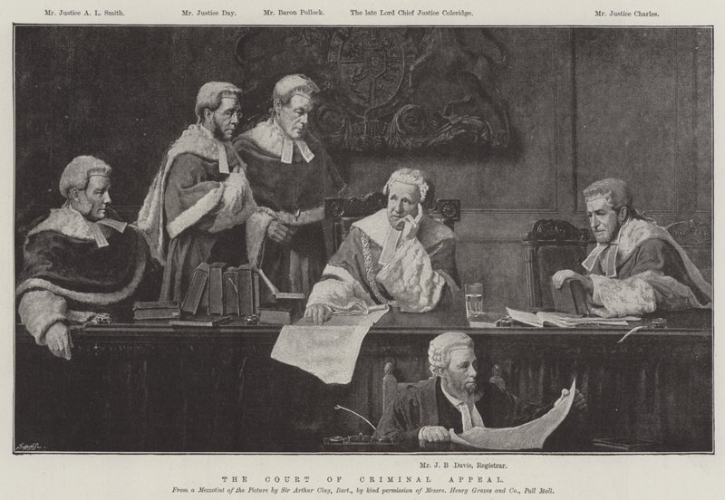 El Tribunal de Apelación Penal de Arthur Temple Felix Clay
