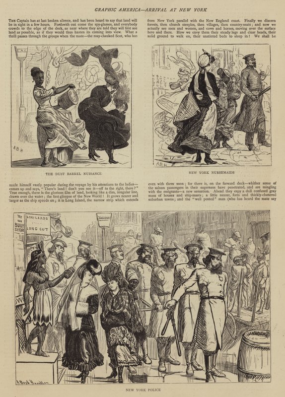 América Gráfica, Llegada a Nueva York de Arthur Boyd Houghton